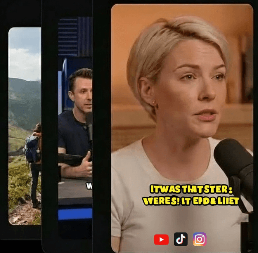 Export and auto schedule post - How Crabcut AI video editor works